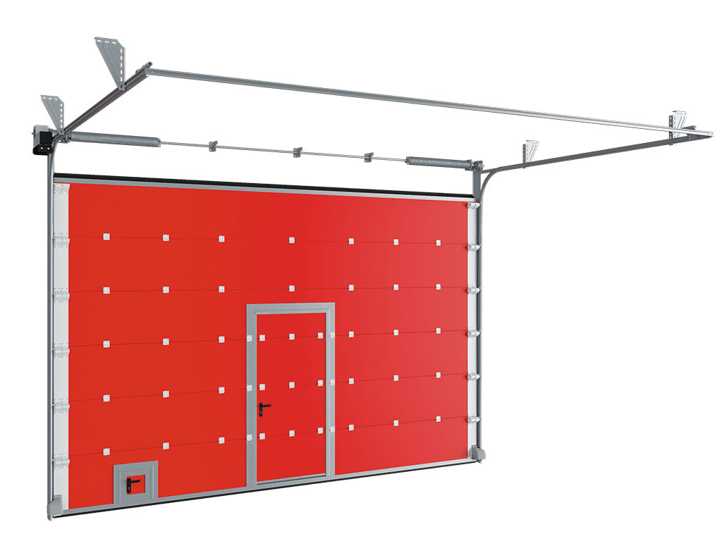 Секционные противопожарные ворота с пределом огнестойкости EI60