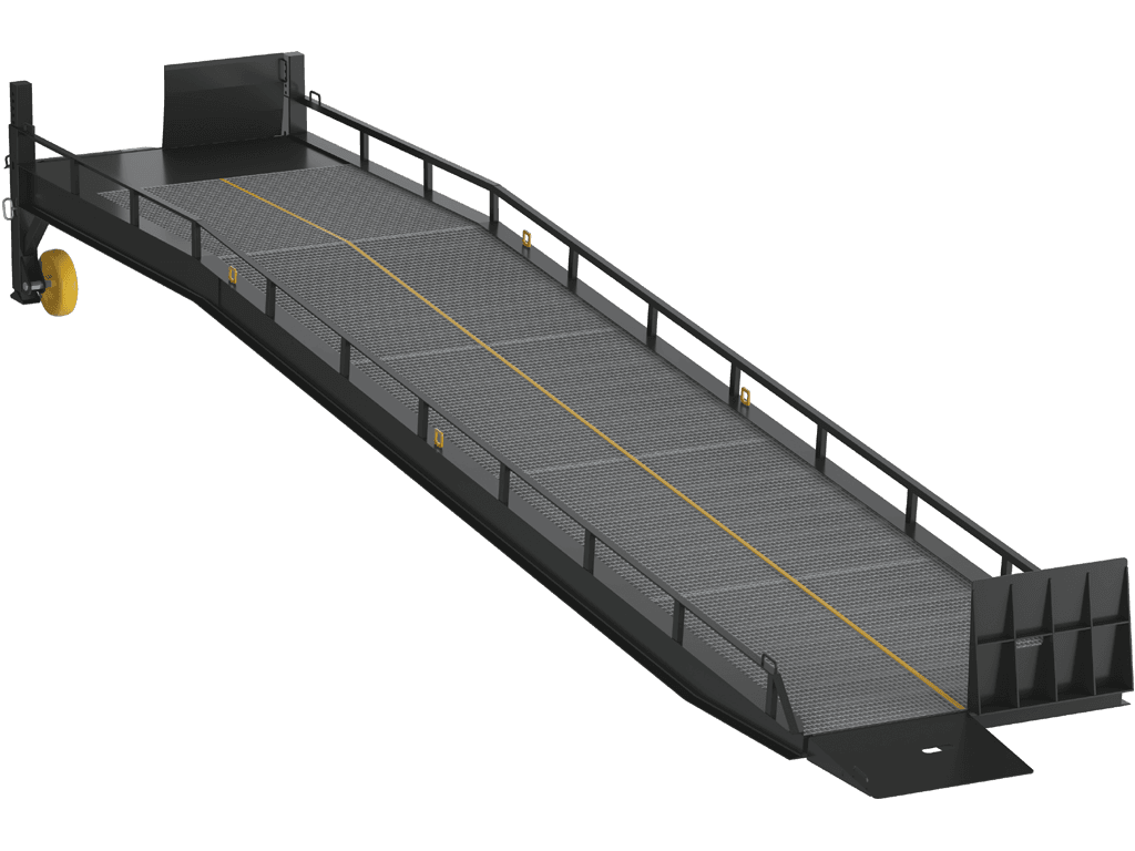 Рампа мобильная без опоры на кузов автомобиля серии RMFS