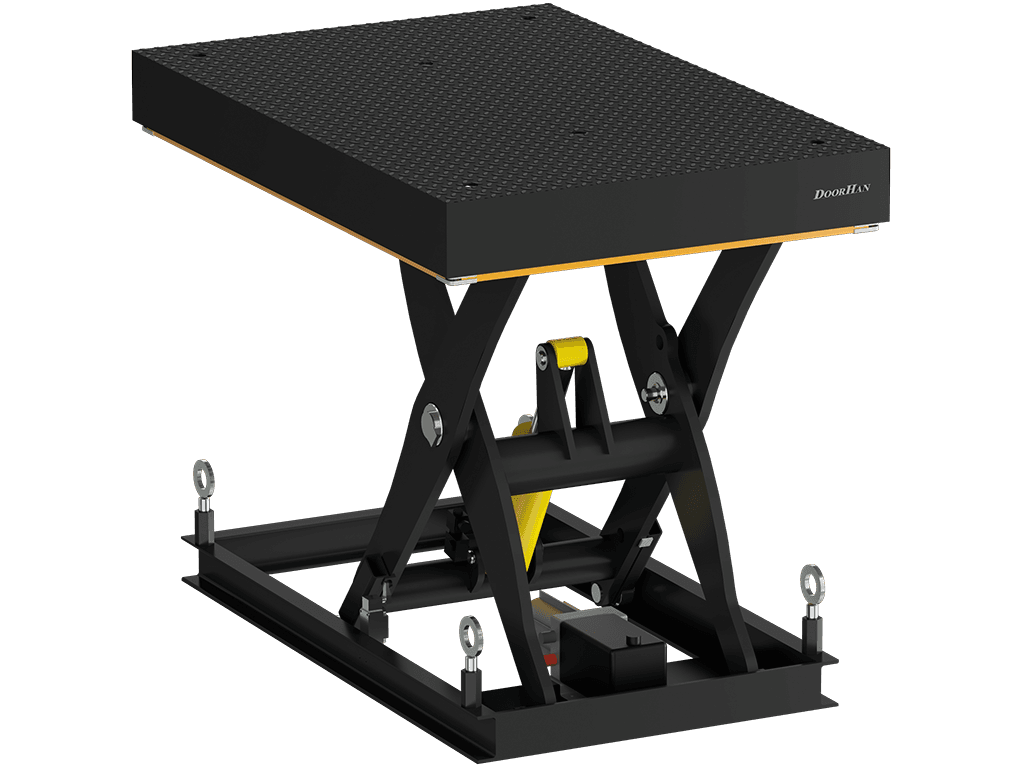 Стол подъемный с одной парой ножниц серии LT