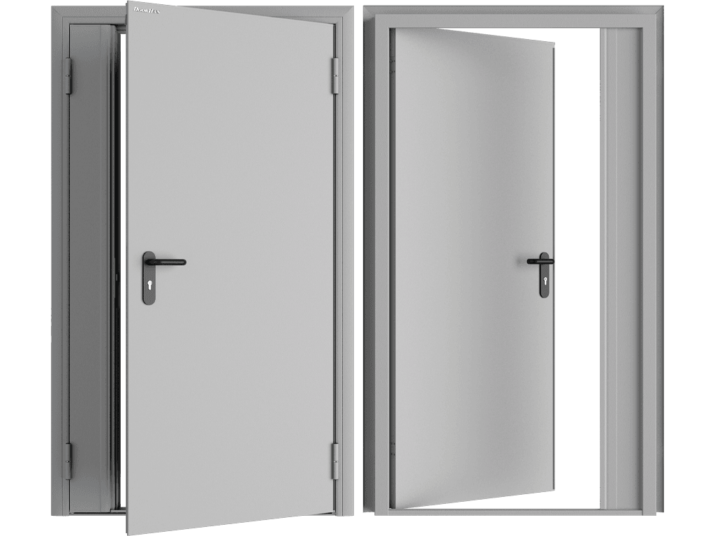 Технические двустворчатые двери