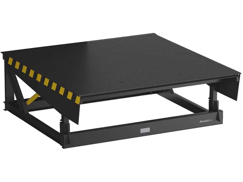 Платформа уравнительная с выдвижной аппарелью серии DSM