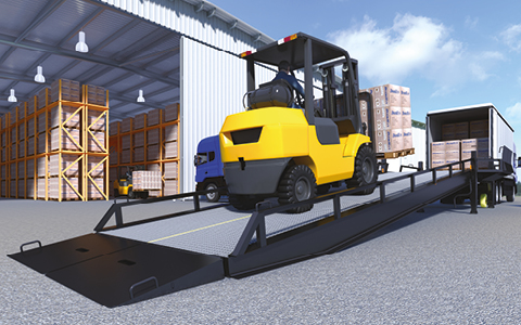 Рампы мобильные