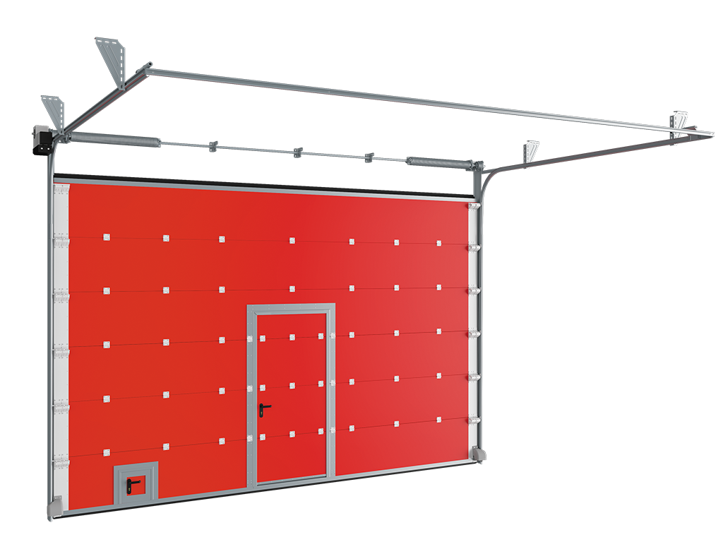 Секционные противопожарные ворота с пределом огнестойкости EI60