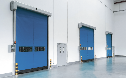 Скоростные рулонные, спиральные, складывающиеся и шторные ворота