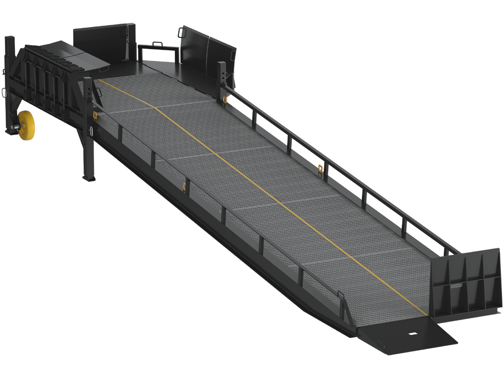 Рампа мобильная с трехсторонней загрузкой серии 3SRM