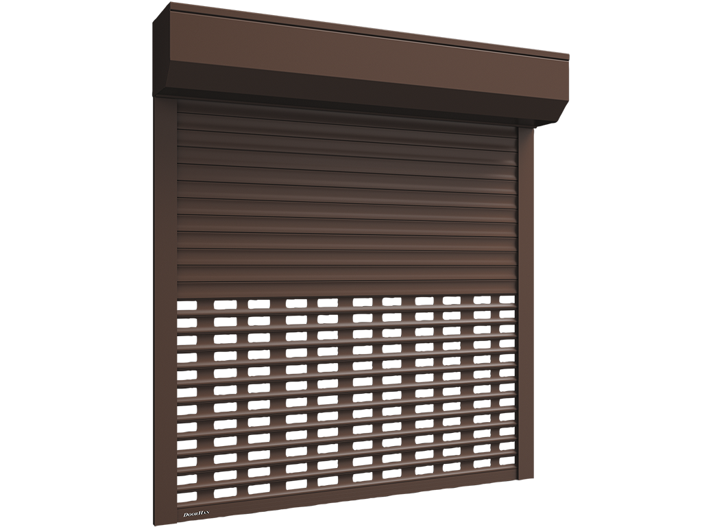 Уличные и гаражные рольворота из одностенного экструдированного профиля RHE84M / RHE84GM